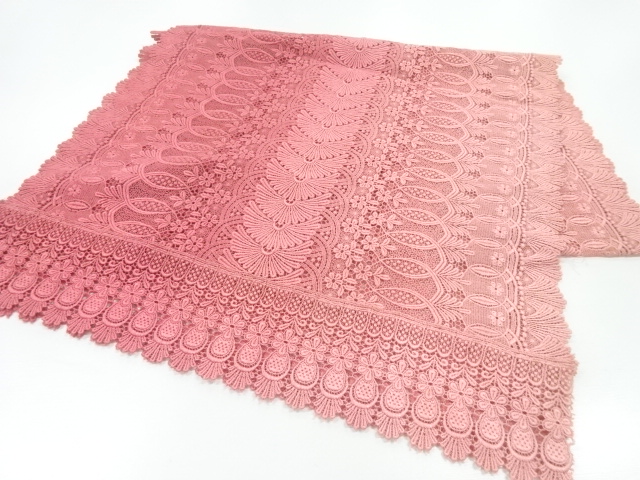 レース花模様ショール